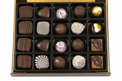 a luxury box of chocolates